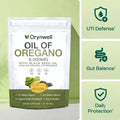 Orynwell™ Oregano & Black Seed Oil — UTI-Free Daily